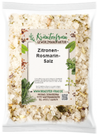 Zitronen-Rosmarinsalz - 45 g